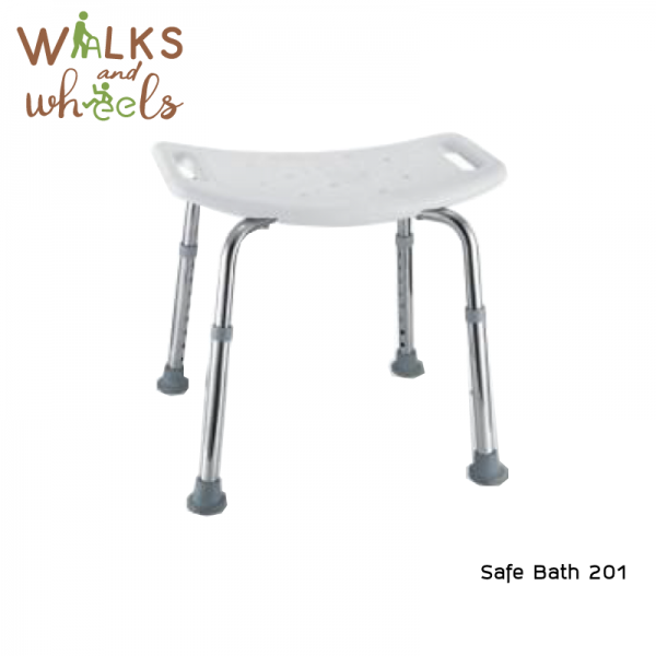 เก้าอี้นั่งอาบน้ำแบบไม่มีพนักพิงหลัง Safe Bath 201