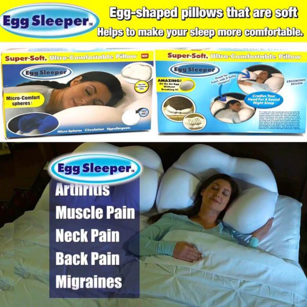 หมอนหนุนเพื่อสุขภาพ Egg Sleeper หมอนหนุนเพื่อสุขภาพ Egg Sleeper