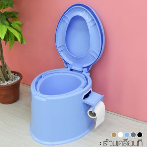 สุขาเคลื่อนที่ พร้อมช่องใส่ทิชชู่