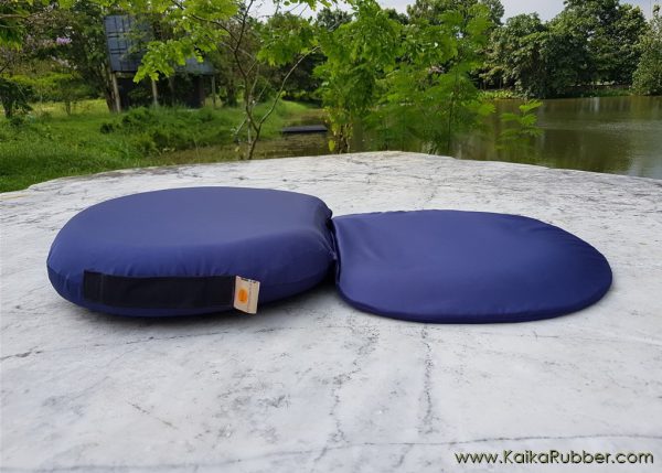KK3020U-Kaika-เบาะรองนั่งสมาธิ-Step-2M-สีกรม-001 เบาะรองนั่งสมาธิ รุ่น Step-2M สีกรม ผ้ากันน้ำ กันไรฝุ่น