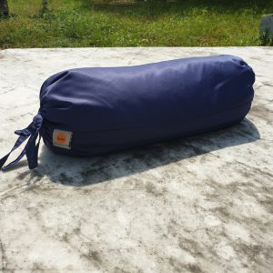 หมอนทรงกระบอก Size-S - สีกรมผ้ากันน้ำ กันไรฝุ่น