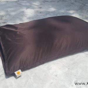 หมอนยางพาราเพื่อสุขภาพ Size-S สีน้ำตาลผ้ากันน้ำ กันไรฝุ่น