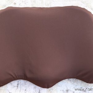 เบาะรองนั่งทำงาน รุ่น Cozy-Curve -สีน้ำตาล ผ้ากันน้ำ กันไรฝุ่น
