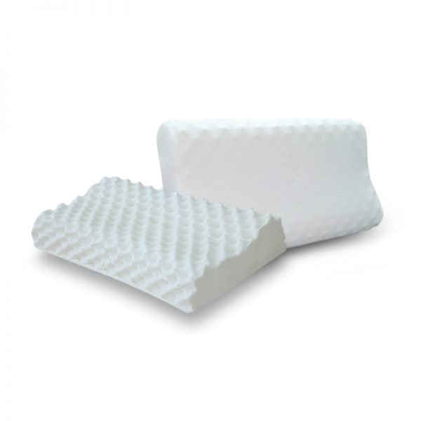 SKU-00037 หมอนยางพารา แท้ 100 % Contour Knobby Pillow พร้อม ปลอกหมอน+ซับในตาข่าย Ultimatecare Latex Pillow