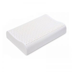 หมอนยางพารา แท้ 100 % Contour Pillow พร้อมปลอก ซับในตาข่าย Ultimatecare Latex Pillow