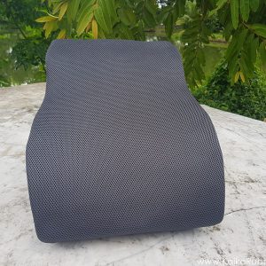 เบาะรองหลัง Kaika รุ่น Soft Full - สีเทาผ้าตาข่าย