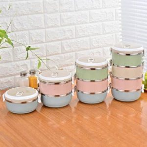 ปิ่นโตสแตนเลส สูญญากาศเกรดพรีเมียม