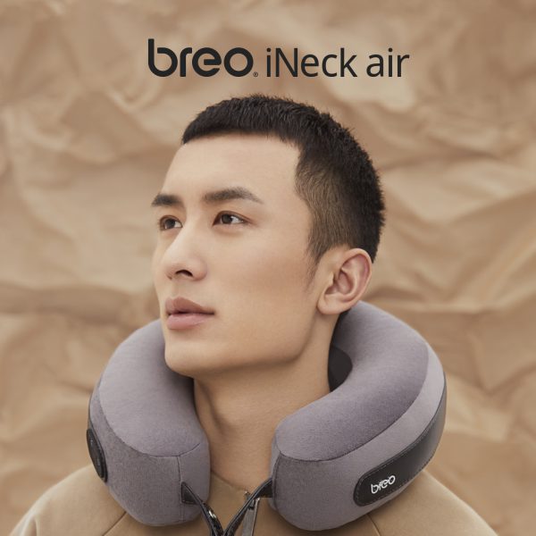 breo เครื่องนวดคอเพื่อสุขภาพแบบพกพา รุ่น iNeck air