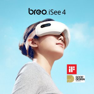 breo เครื่องนวดตาเพื่อสุขภาพแบบพกพา รุ่น iSee4