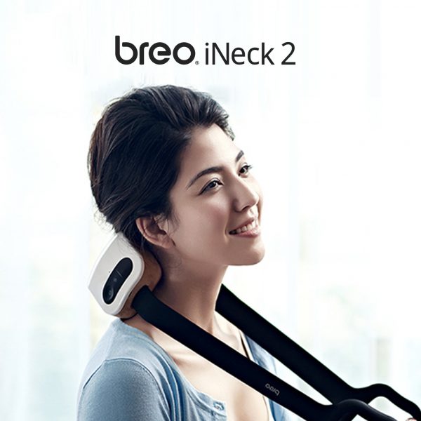 breo เครื่องนวดคอเพื่อสุขภาพแบบพกพา รุ่น iNeck2